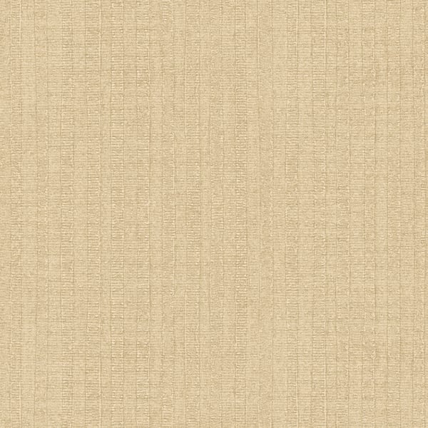 Beige woven fabric close-up with vertical ribbing; linen-like texture and warm, neutral tone.