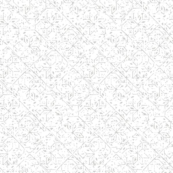 Galerie Wallcoverings Bazaar Tangier Tile Galerie Wallcoverings  Silver Grey   - G78336