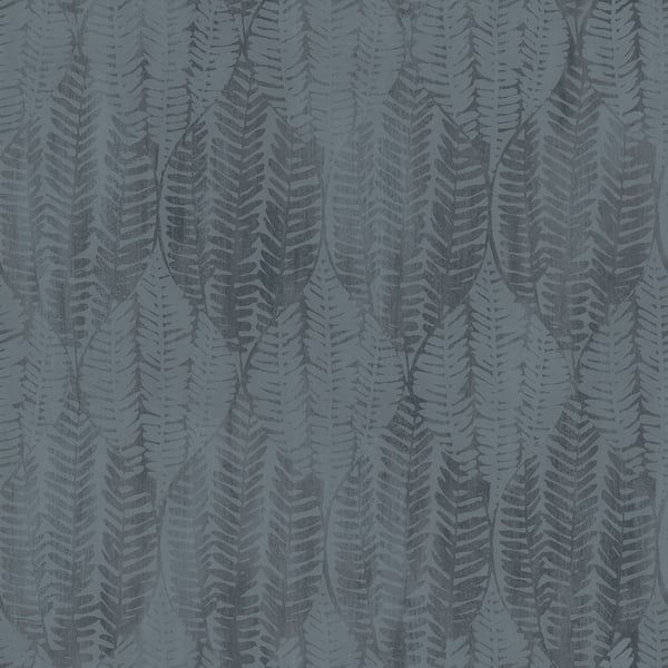 Galerie Wallcoverings Bazaar Wasabi Leaves Galerie Wallcoverings  Blue   - G78339