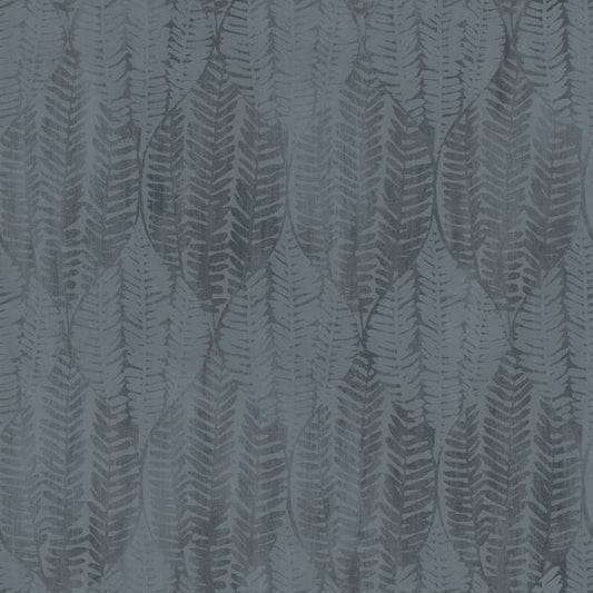 Galerie Wallcoverings Bazaar Wasabi Leaves Galerie Wallcoverings  Blue   - G78339