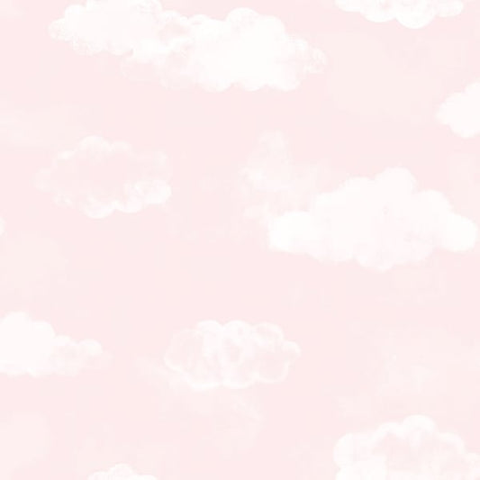 Galerie Wallcoverings Tiny Tots 2 Cloud Galerie Wallcoverings  Pink   - G78358