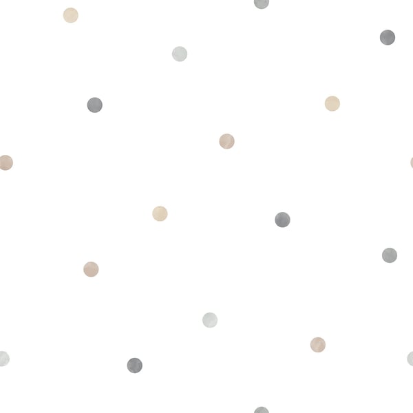 Galerie Wallcoverings Tiny Tots 2 Dots Galerie Wallcoverings  Beige   - G78365
