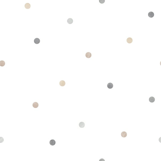Galerie Wallcoverings Tiny Tots 2 Dots Galerie Wallcoverings  Beige   - G78365