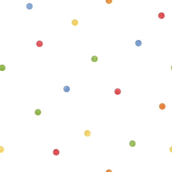 Galerie Wallcoverings Tiny Tots 2 Dots Galerie Wallcoverings  Multi-coloured, Multi   - G78367