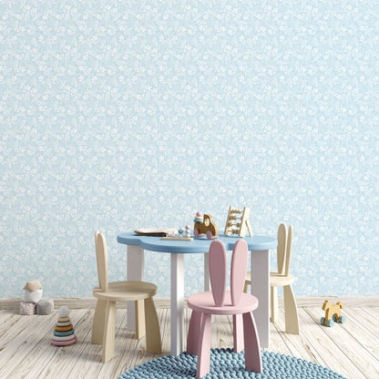 Galerie Wallcoverings Tiny Tots 2 Koala Leaf Galerie Wallcoverings  Blue   - G78381