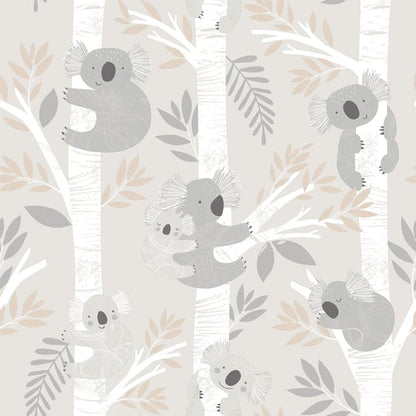 Galerie Wallcoverings Tiny Tots 2 Koalas Galerie Wallcoverings  Beige   - G78385
