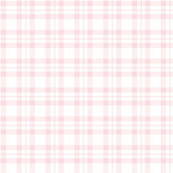 Galerie Wallcoverings Tiny Tots 2 Plaid Galerie Wallcoverings  Pink   - G78396