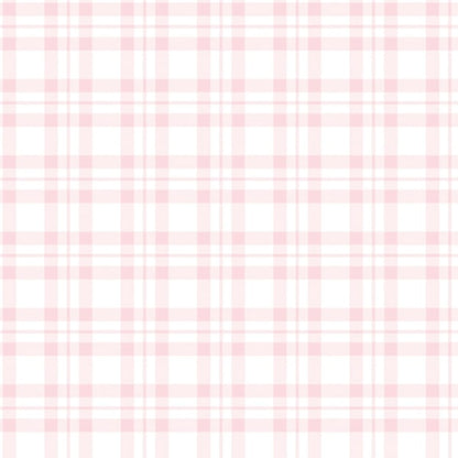 Galerie Wallcoverings Tiny Tots 2 Plaid Galerie Wallcoverings  Pink   - G78396