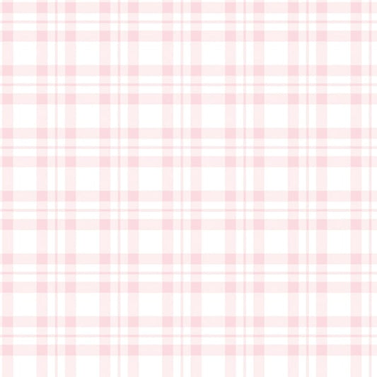 Galerie Wallcoverings Tiny Tots 2 Plaid Galerie Wallcoverings  Pink   - G78396