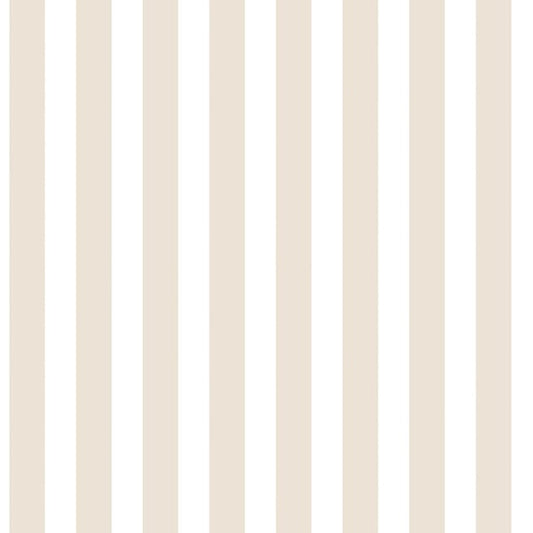 Galerie Wallcoverings Tiny Tots 2 Regency Stripe Galerie Wallcoverings  Beige   - G78398