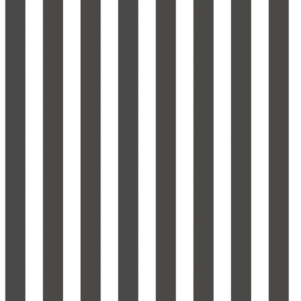 Galerie Wallcoverings Tiny Tots 2 Regency Stripe Galerie Wallcoverings  Black   - G78399
