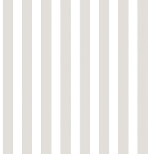 Galerie Wallcoverings Tiny Tots 2 Regency Stripe Galerie Wallcoverings  Silver Grey   - G78401