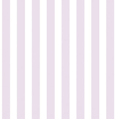 Galerie Wallcoverings Tiny Tots 2 Regency Stripe Galerie Wallcoverings  Purple, Lilac   - G78402