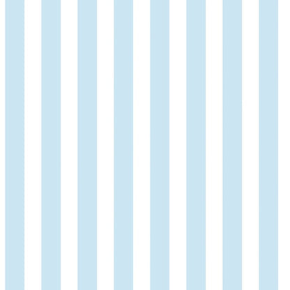 Light blue and white vertical stripe wallpaper with a clean, minimalist design.