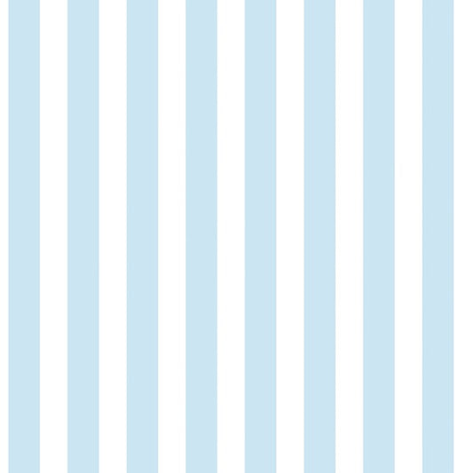 Galerie Wallcoverings Tiny Tots 2 Regency Stripe Galerie Wallcoverings  Blue   - G78405