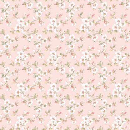 Galerie Wallcoverings Secret Garden Anenome Mini Galerie Wallcoverings  Pink   - G78487