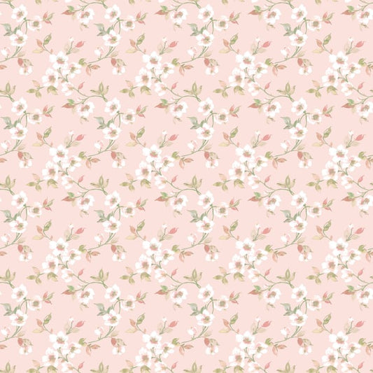 Galerie Wallcoverings Secret Garden Anenome Mini Galerie Wallcoverings  Pink   - G78487
