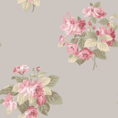 Galerie Wallcoverings Secret Garden Classic Bouquet Galerie Wallcoverings  Pink   - G78501