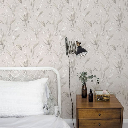 Galerie Wallcoverings Secret Garden Cottage Botanical Galerie Wallcoverings  Beige   - G78503