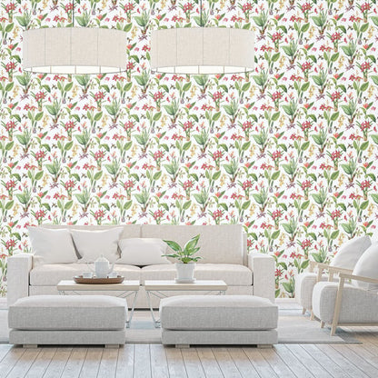 Galerie Wallcoverings Secret Garden Cottage Botanical Galerie Wallcoverings  Multi-coloured, Multi   - G78505