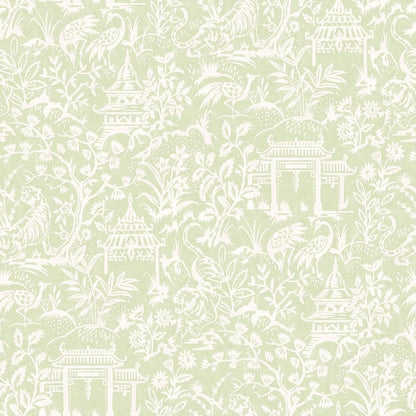 Galerie Wallcoverings Secret Garden Garden Toile Galerie Wallcoverings  Green   - G78509