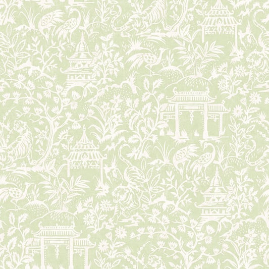 Galerie Wallcoverings Secret Garden Garden Toile Galerie Wallcoverings  Green   - G78509