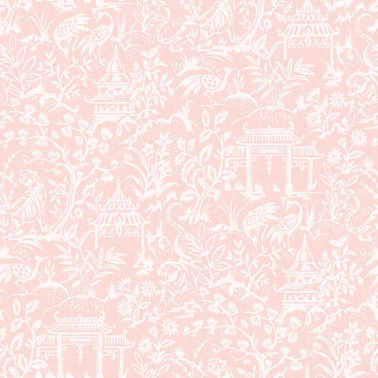 Galerie Wallcoverings Secret Garden Garden Toile Galerie Wallcoverings  Pink   - G78511