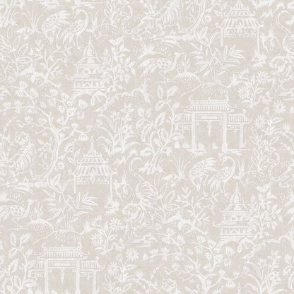 Galerie Wallcoverings Secret Garden Garden Toile Galerie Wallcoverings  Beige   - G78512