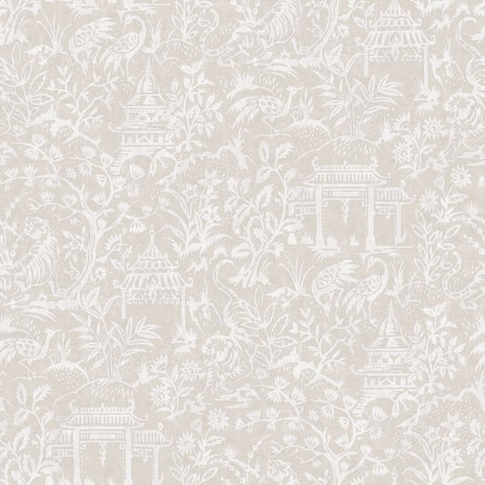 Galerie Wallcoverings Secret Garden Garden Toile Galerie Wallcoverings  Beige   - G78512