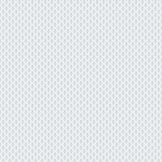 Galerie Wallcoverings Secret Garden Secret Scallop Galerie Wallcoverings  Blue   - G78514