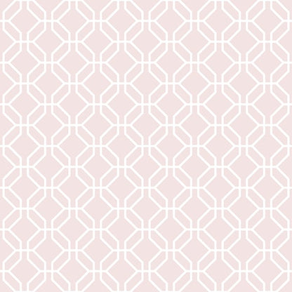 Galerie Wallcoverings Secret Garden Trellis Negative Galerie Wallcoverings  Pink   - G78521