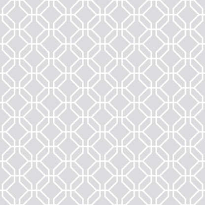 Galerie Wallcoverings Secret Garden Trellis Negative Galerie Wallcoverings  Silver Grey   - G78522