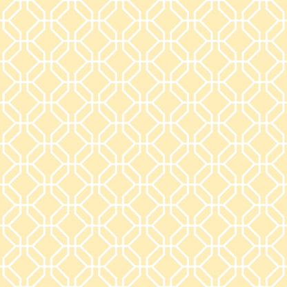 Galerie Wallcoverings Secret Garden Trellis Negative Galerie Wallcoverings  Yellow   - G78524