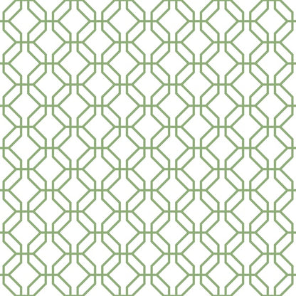 Galerie Wallcoverings Secret Garden Trellis Positive Galerie Wallcoverings  Green   - G78528