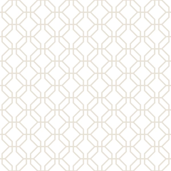 Galerie Wallcoverings Secret Garden Trellis Positive Galerie Wallcoverings  Beige   - G78529