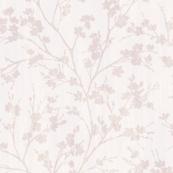 Galerie Wallcoverings Secret Garden Wispy Branches Galerie Wallcoverings  Pink   - G78533