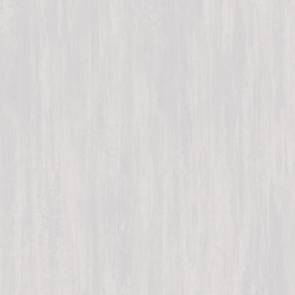 Soft light gray wallpaper with wispy texture and subtle vertical brush strokes; resembles painted wall paneling.