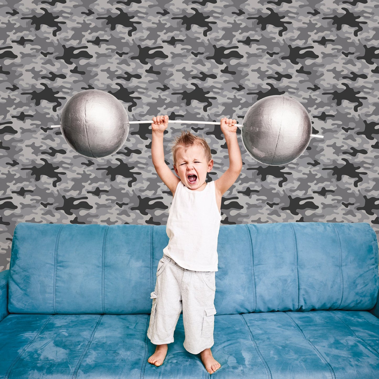 GALERIE WALLCOVERINGS Kids and Teens    Grey   - G78553