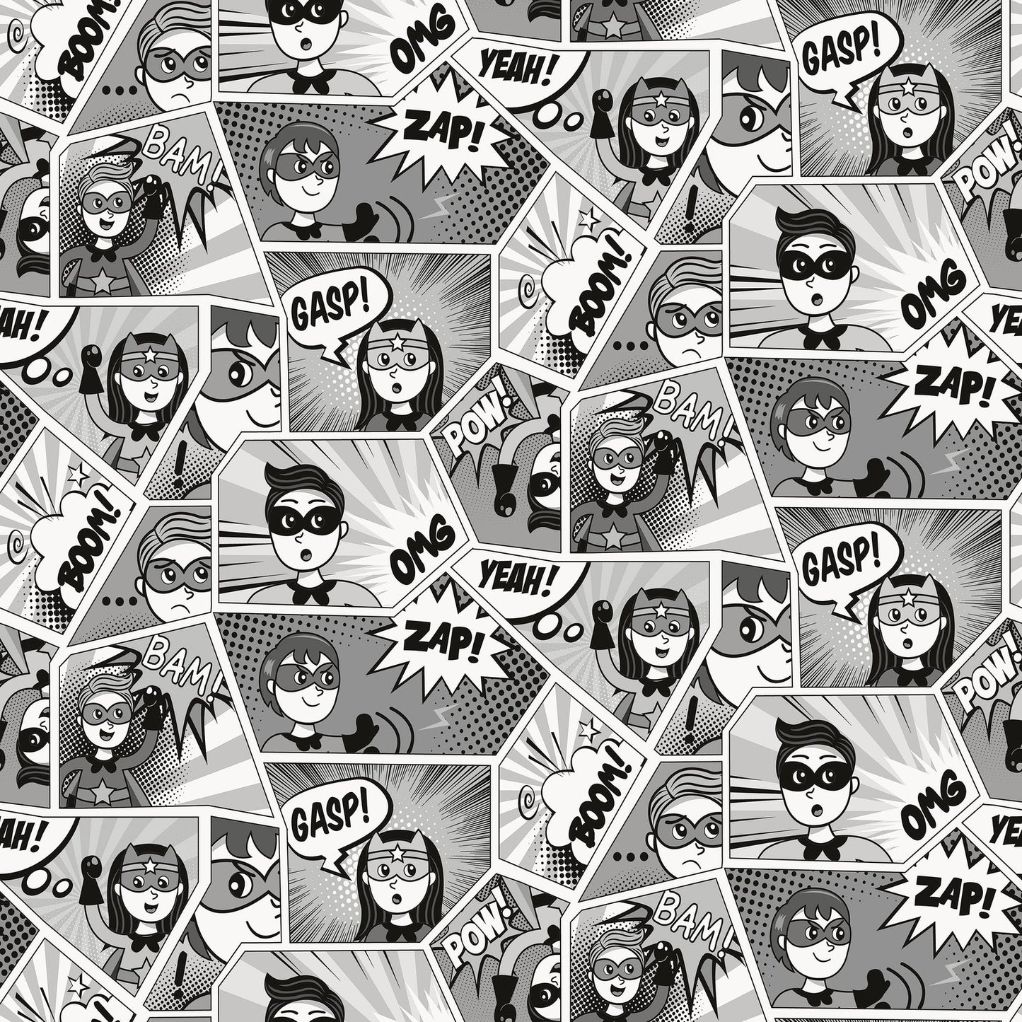 GALERIE WALLCOVERINGS Kids and Teens    Grey   - G78556