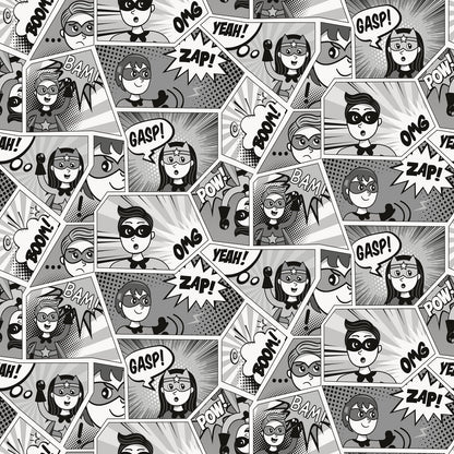 GALERIE WALLCOVERINGS Kids and Teens    Grey   - G78556