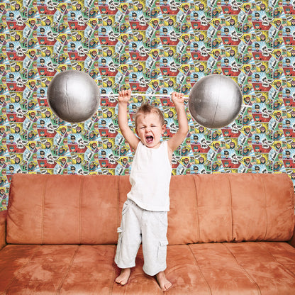 GALERIE WALLCOVERINGS Kids and Teens    Multi-colored   - G78557