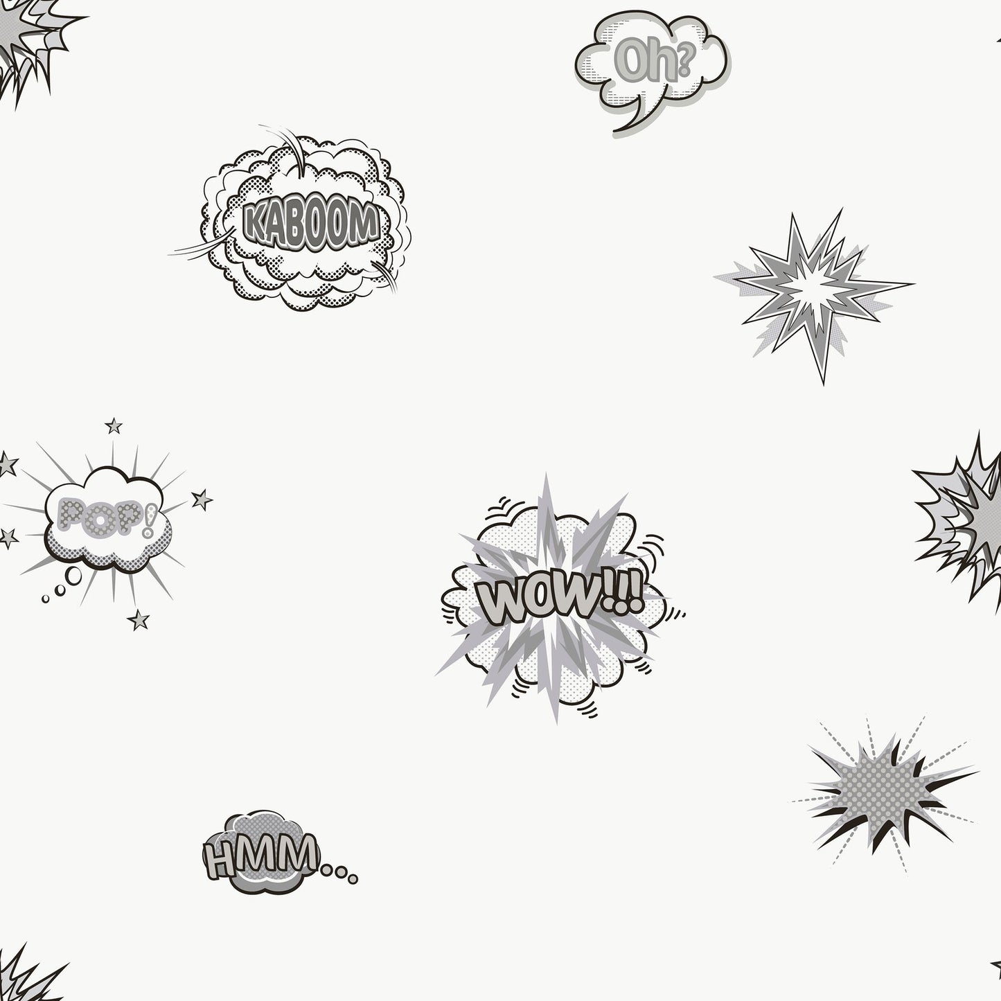GALERIE WALLCOVERINGS Kids and Teens    Grey   - G78579
