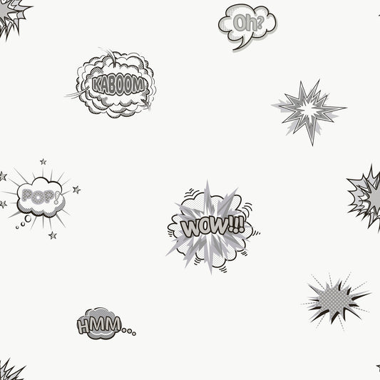GALERIE WALLCOVERINGS Kids and Teens    Grey   - G78579