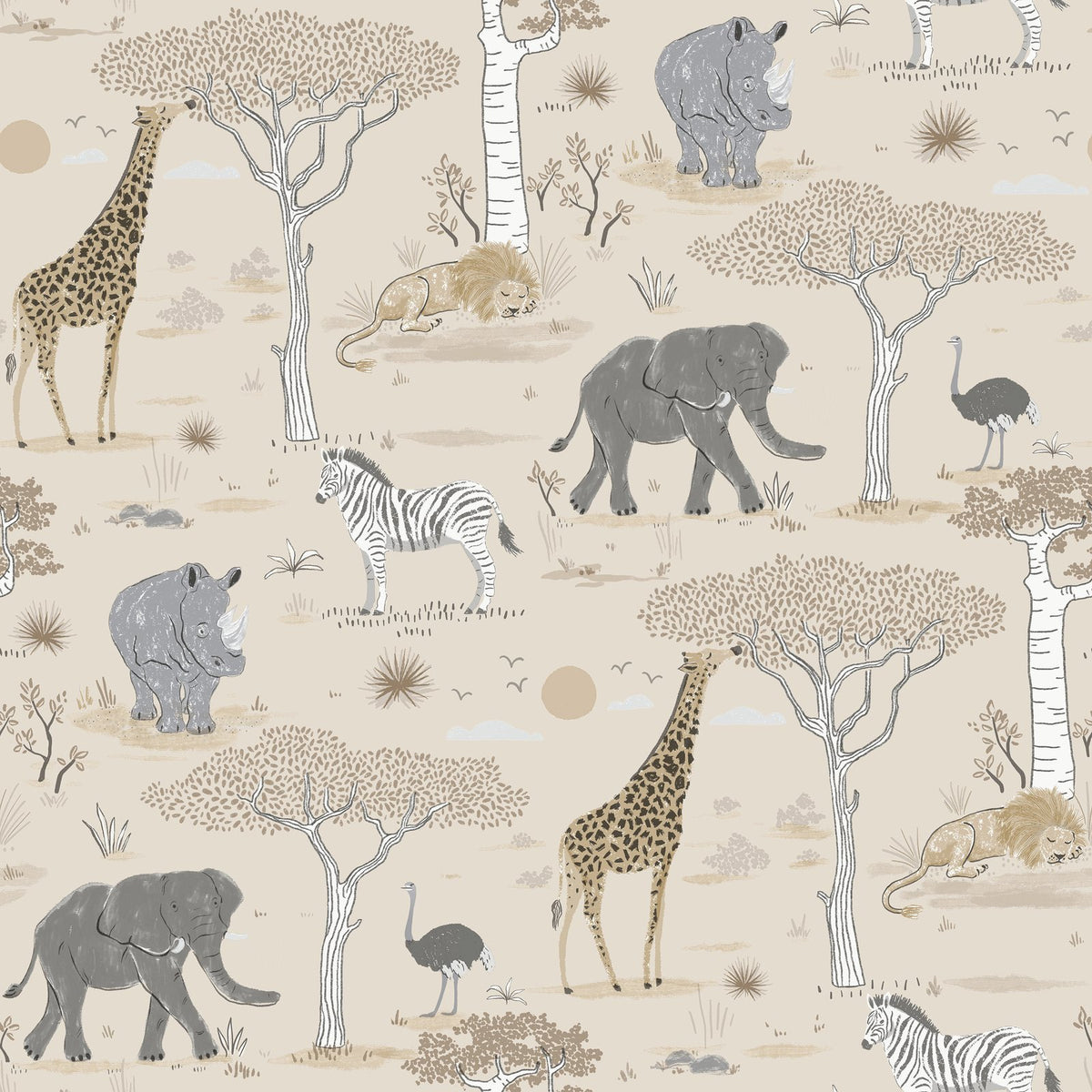 GALERIE WALLCOVERINGS Kids and Teens    Beige   - G78588