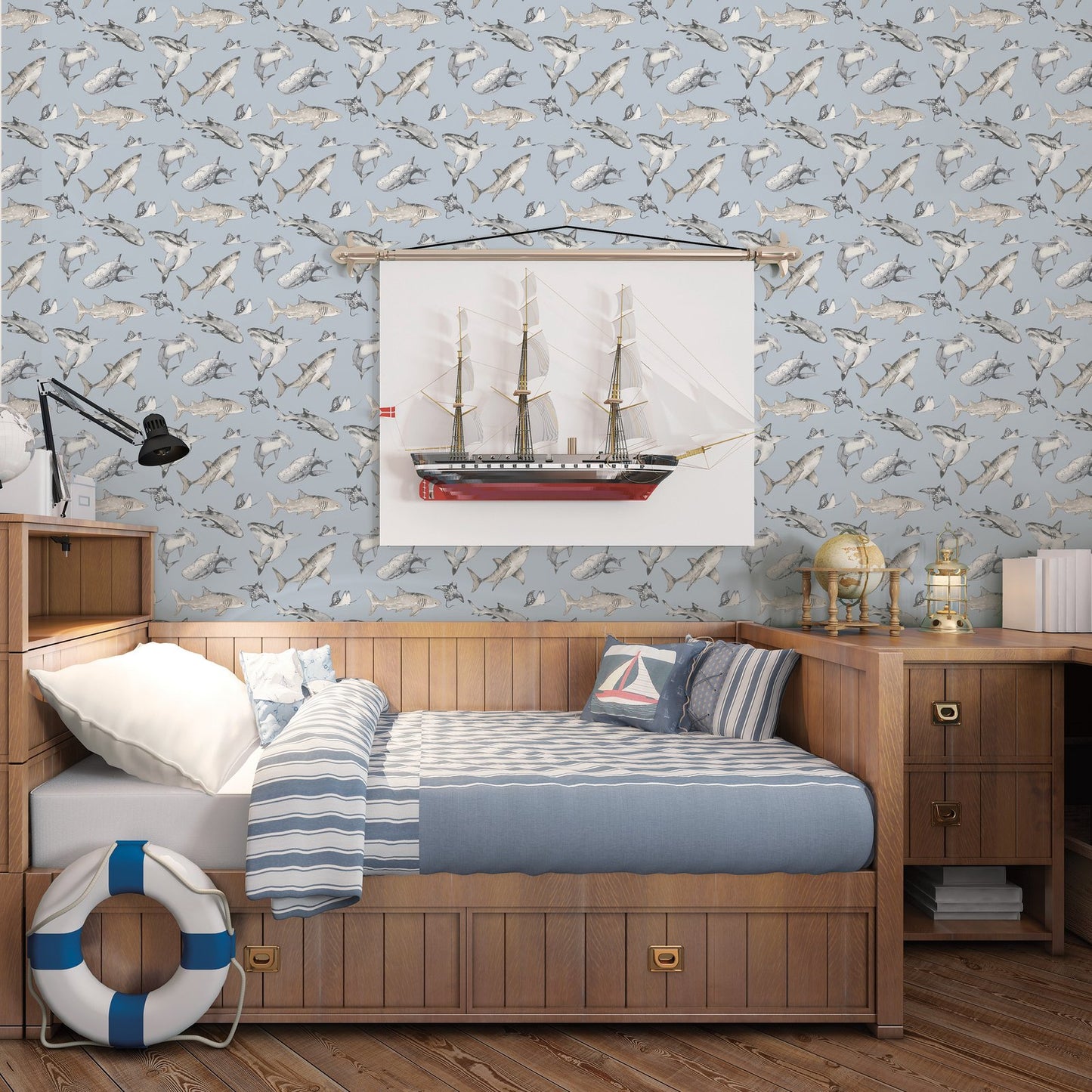 GALERIE WALLCOVERINGS Kids and Teens    Blue   - G78591