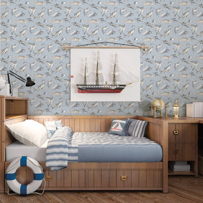 GALERIE WALLCOVERINGS Kids and Teens    Blue   - G78591