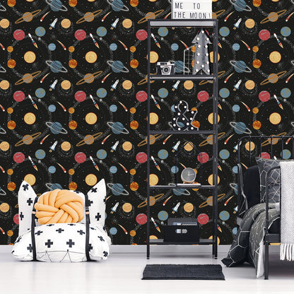 GALERIE WALLCOVERINGS Kids and Teens    Black   - G78596