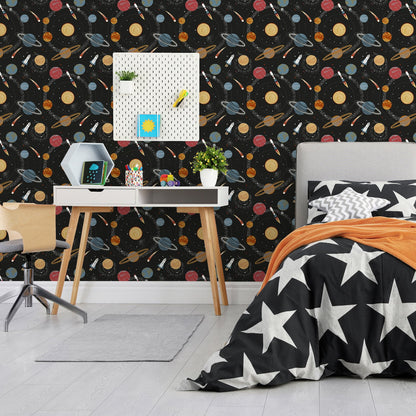 GALERIE WALLCOVERINGS Kids and Teens    Black   - G78596