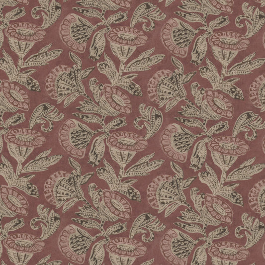 STOUT TEXTILES  MULTIPURPOSE,PRINT TRADITIONAL, FLORAL SIENNA   - GALA-2