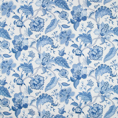 KRAVET BASICS PRINT JACOBEANS IVORY,BLUE,INDIGO   - GASSIN.5.0